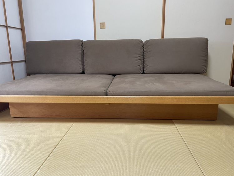 ソファ張り替え【ご紹介】-「カンディハウス」ソファ張り替え＆リメイク